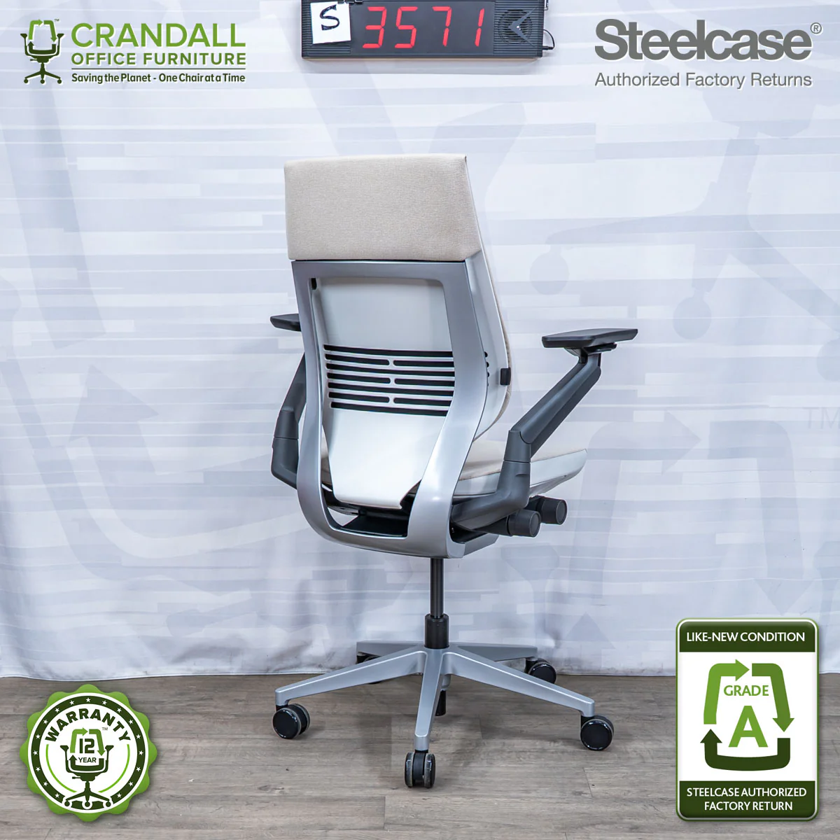 S-3571 - Steelcase Gesture - Grade A - Image 2