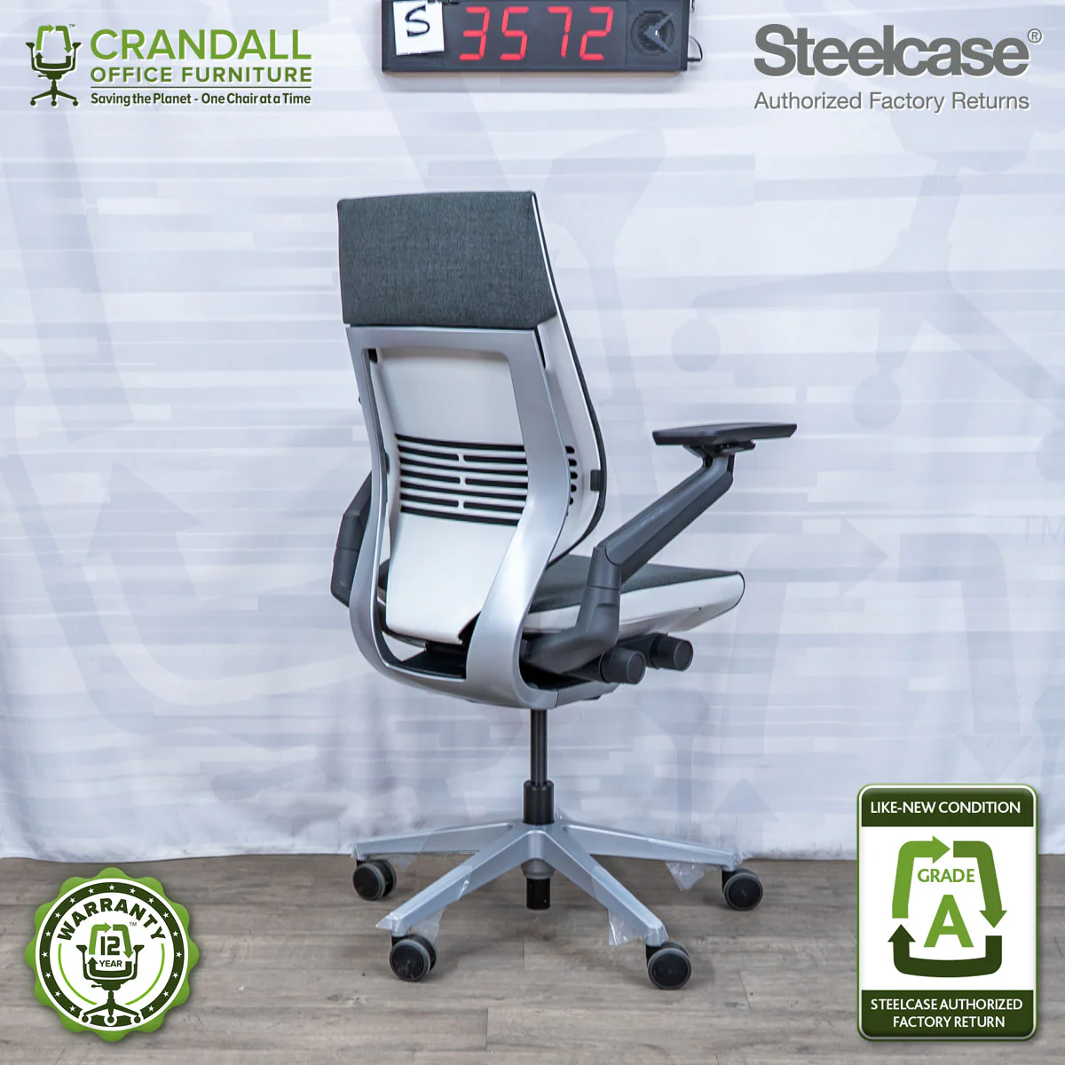 S-3572 - Steelcase Gesture - Grade A - Image 2