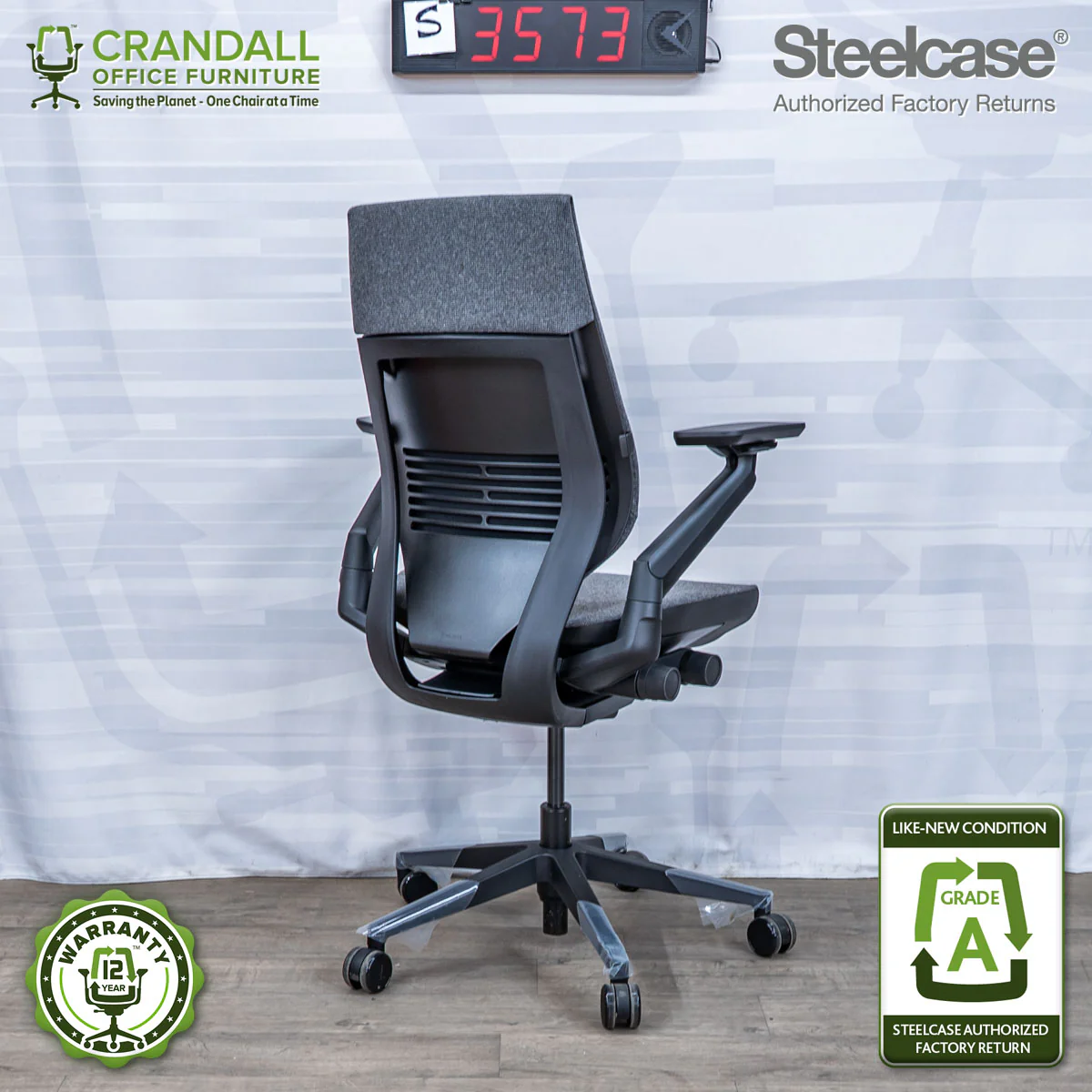 S-3573 - Steelcase Gesture - Grade A - Image 2