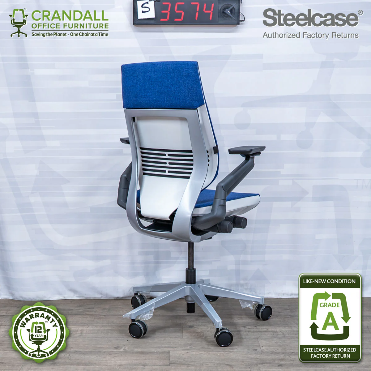 S-3574 - Steelcase Gesture - Grade A - Image 2