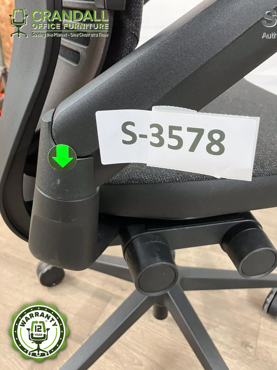 S-3578 - Steelcase Gesture with Headrest - Grade B - Image 3