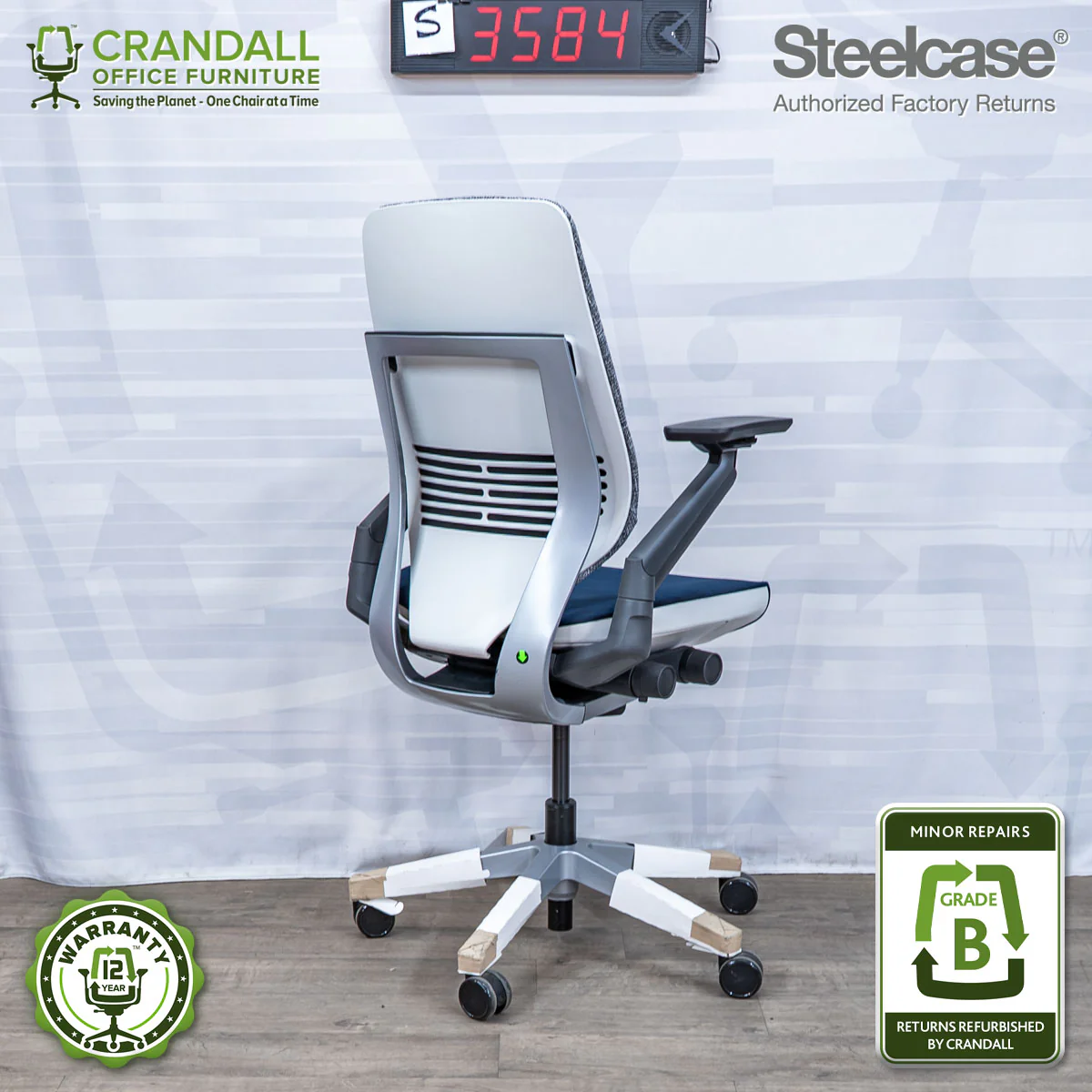 S-3584 - Steelcase Gesture - Grade B - Image 2