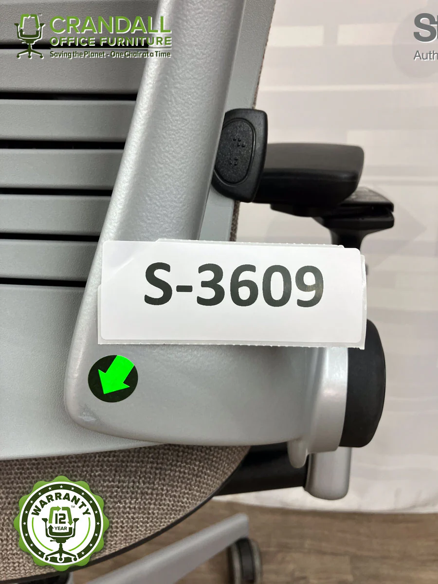 S-3609 - Steelcase V2 Leap - Grade B - Image 3