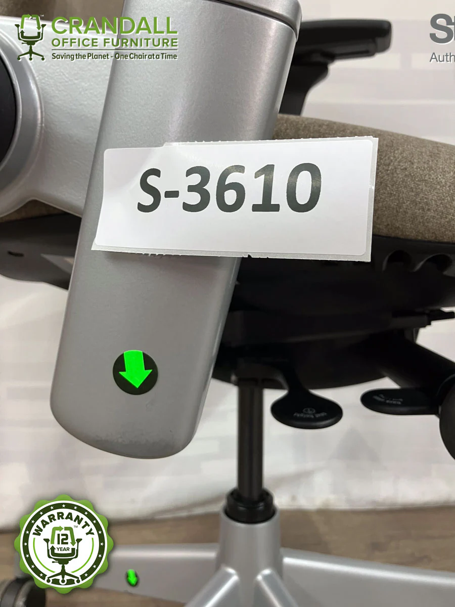 S-3610 - Steelcase V2 Leap - Grade B - Image 3