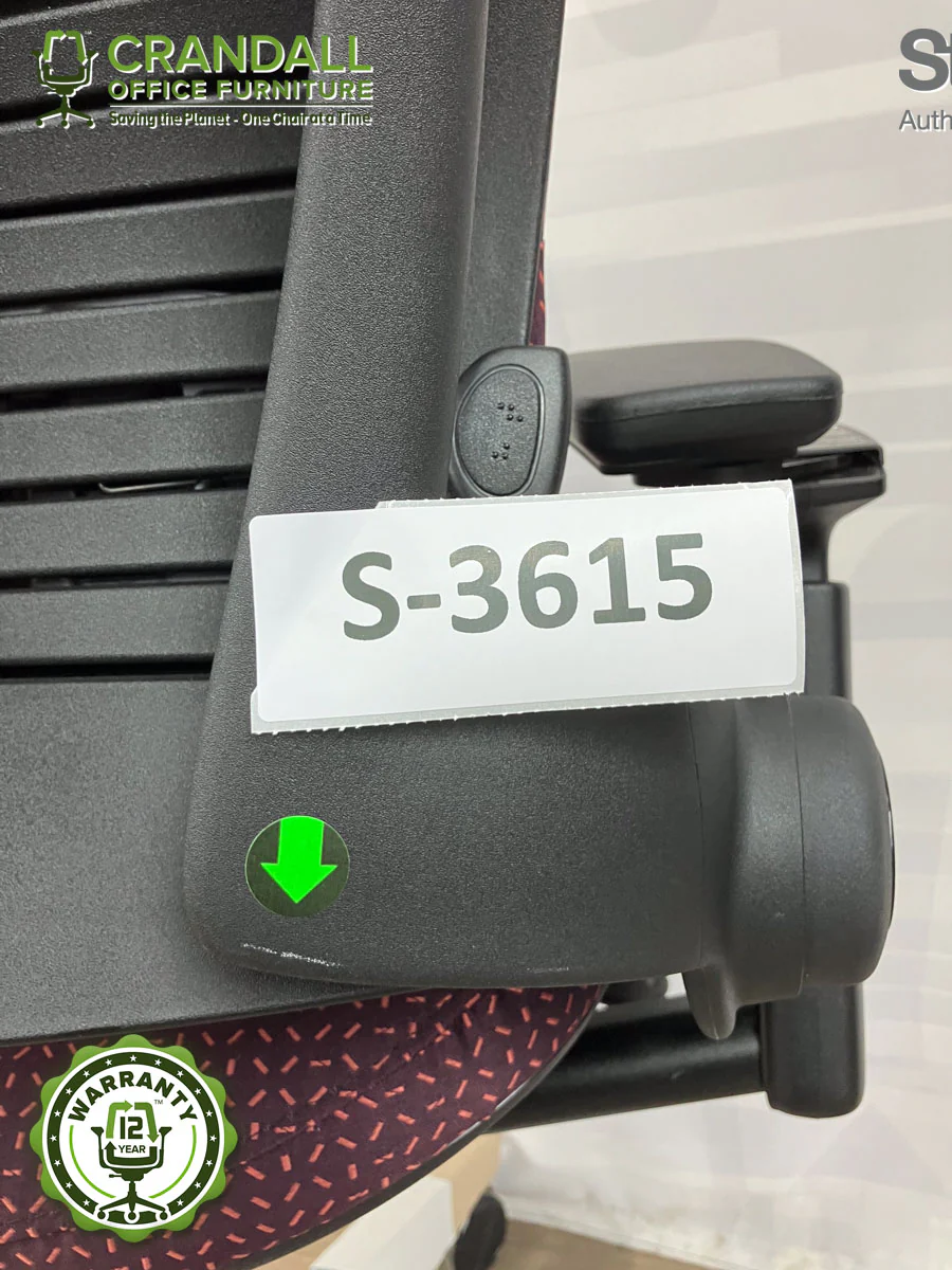 S-3615 - Steelcase V2 Leap - Grade B - Image 3
