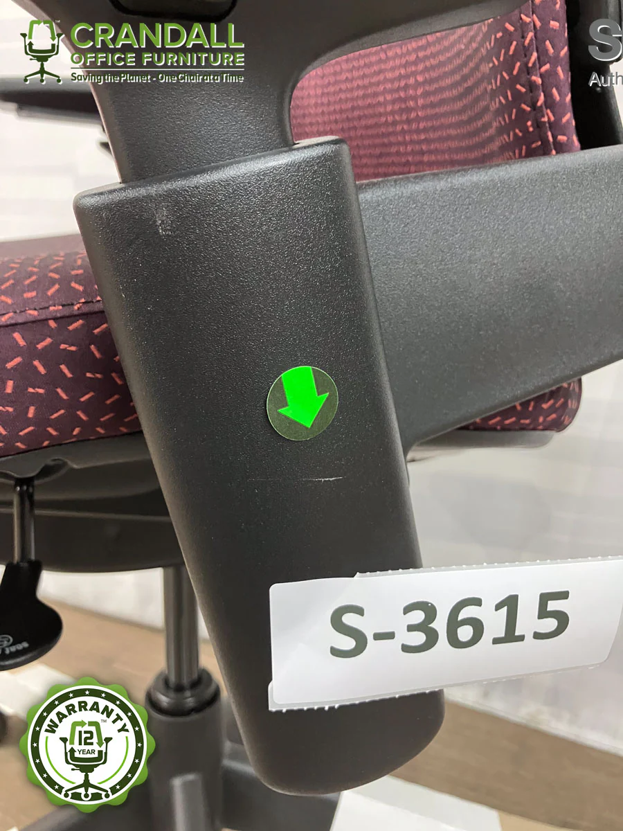 S-3615 - Steelcase V2 Leap - Grade B - Image 4