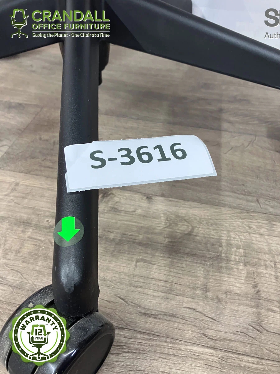 S-3616 - Steelcase V2 Leap - Grade B - Image 3