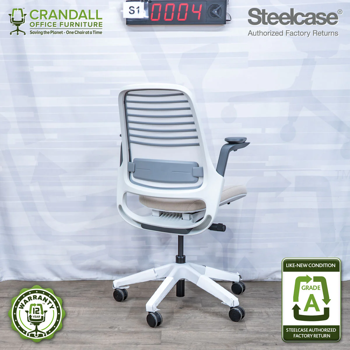 S1-0004 - Steelcase Series 1 - Grade A - Image 2