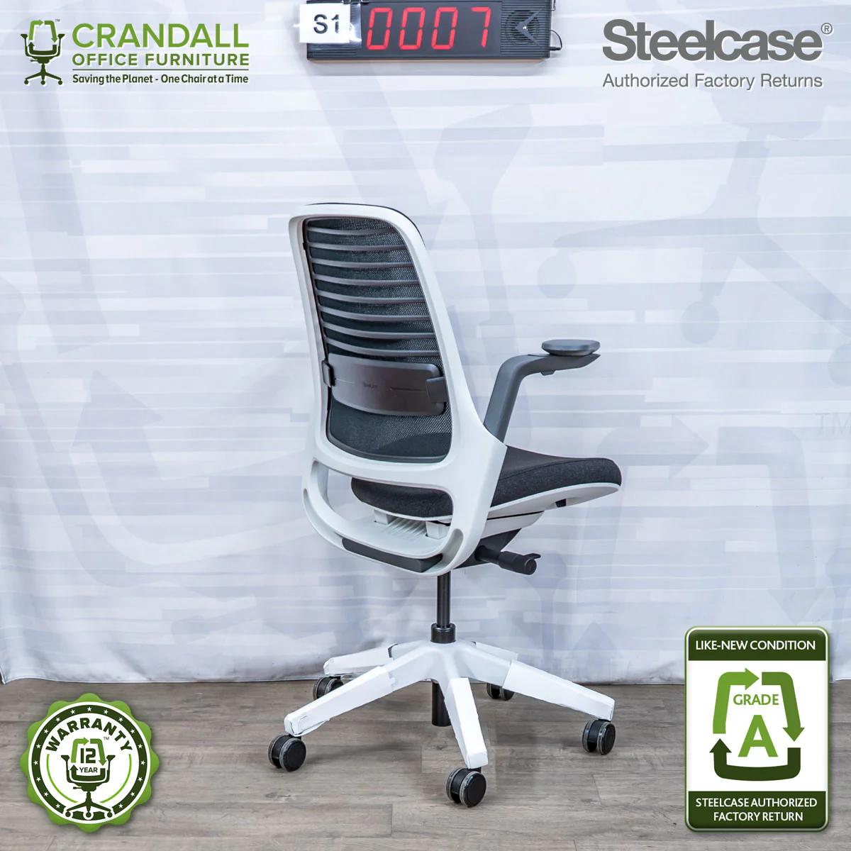 S1-0007 - Steelcase Series 1 - Grade A - Image 2