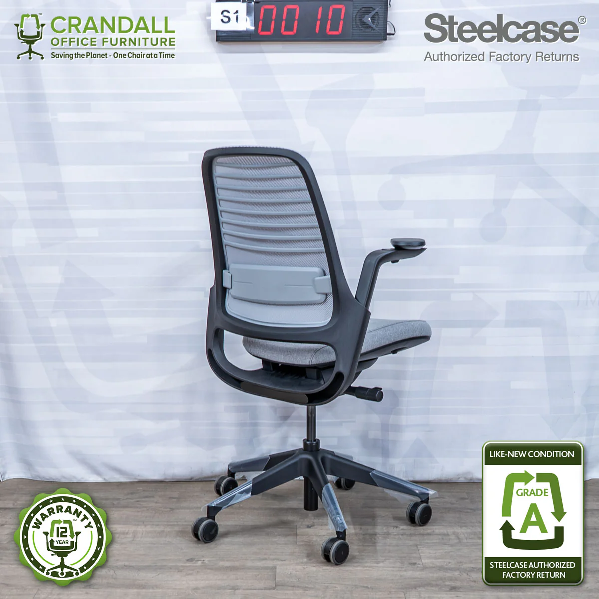 S1-0010 - Steelcase Series 1 - Grade A - Image 2
