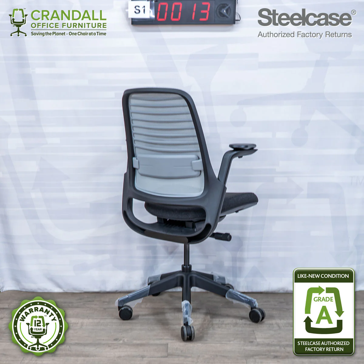 S1-0013 - Steelcase Series 1 - Grade A - Image 2