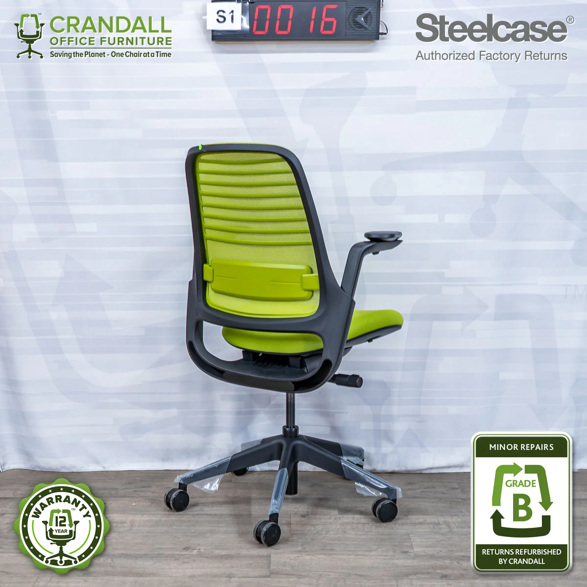 S1-0016 - Steelcase Series 1 - Grade B - Image 2