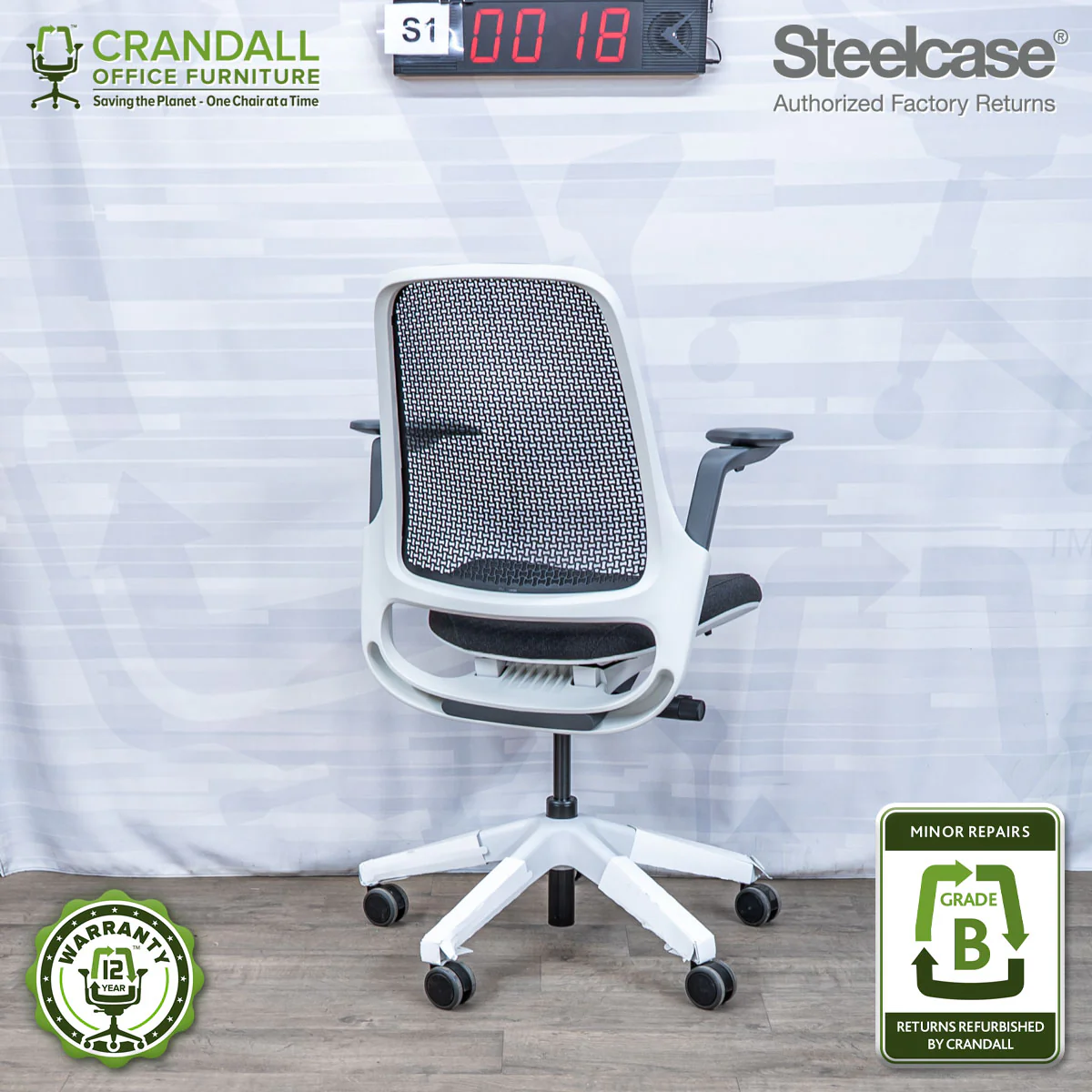 S1-0018 - Steelcase Series 1 - Grade B - Image 2