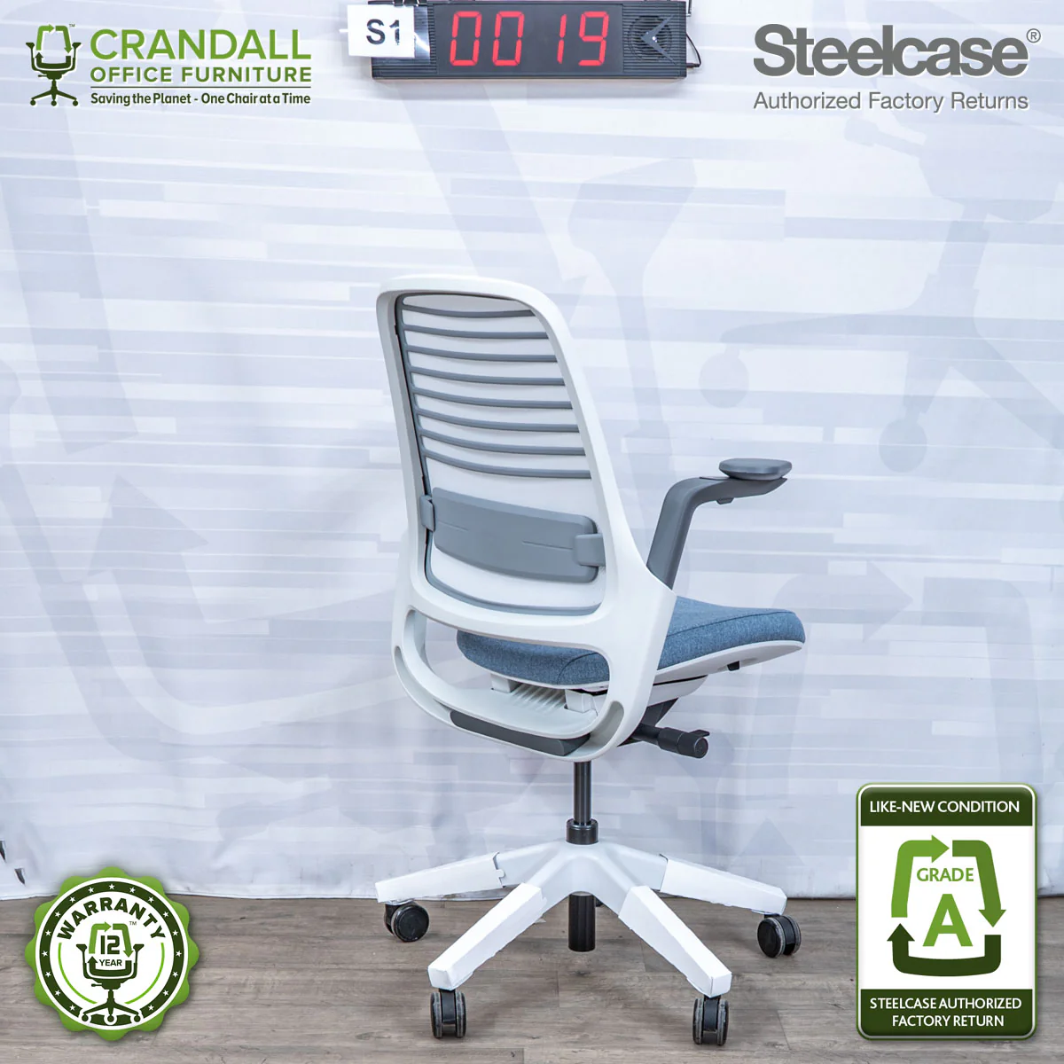 S1-0019 - Steelcase Series 1 - Grade A - Image 2