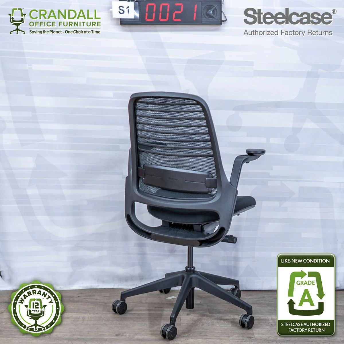 S1-0021 - Steelcase Series 1 - Grade A - Image 2