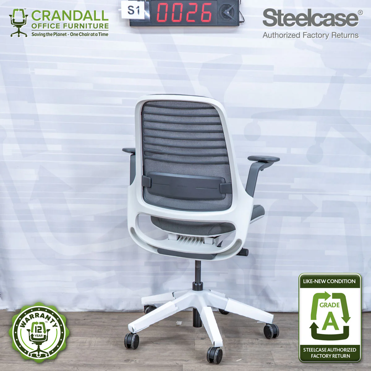 S1-0026 - Steelcase Series 1 - Grade A - Image 2