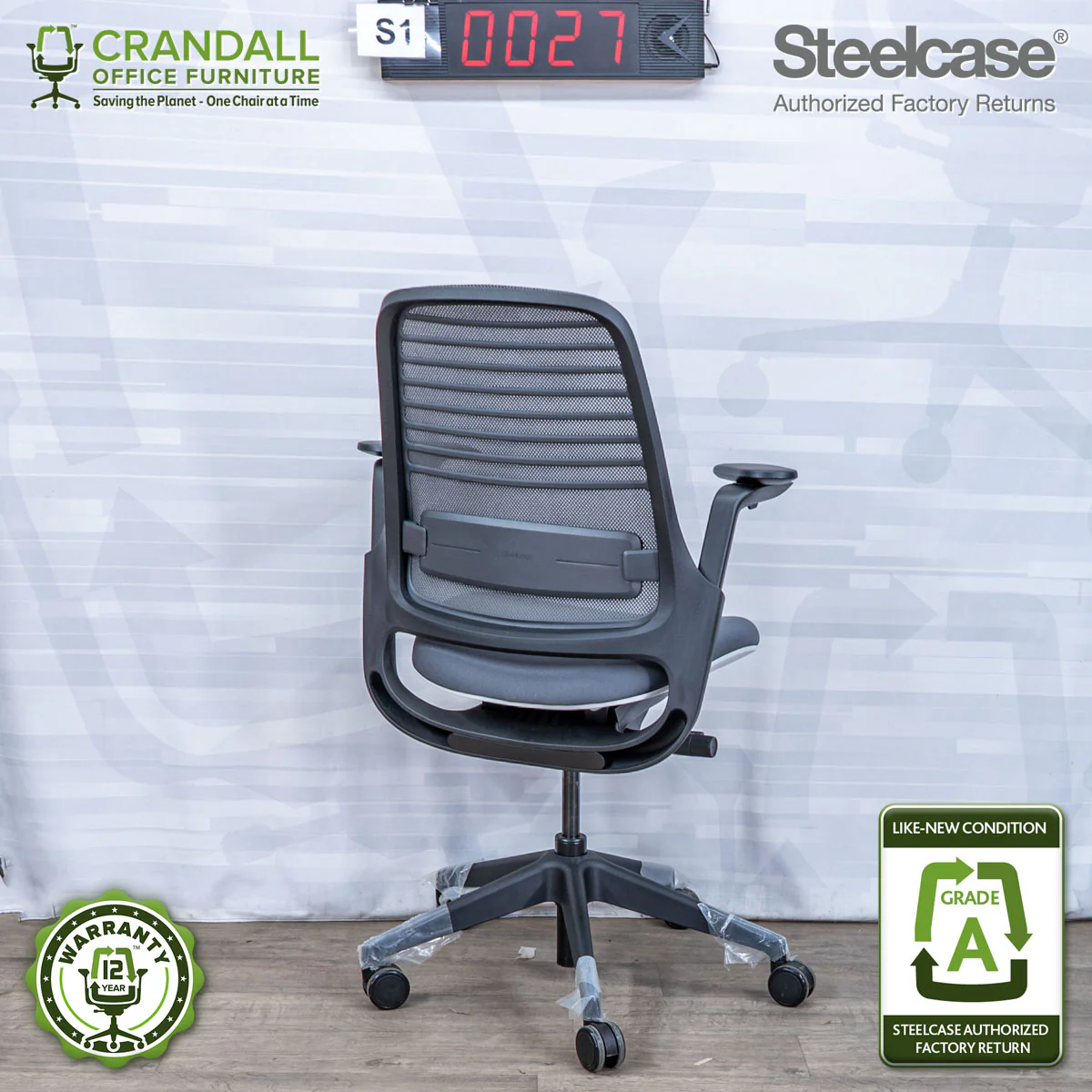 S1-0027 - Steelcase Series 1 - Grade A - Image 2
