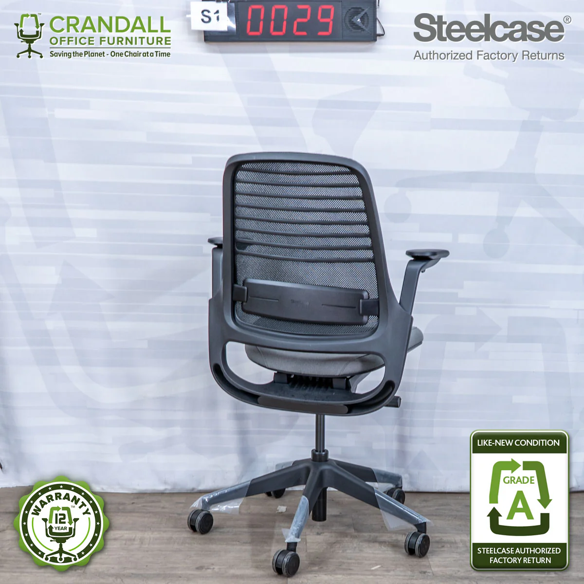 S1-0029 - Steelcase Series 1 - Grade A - Image 2