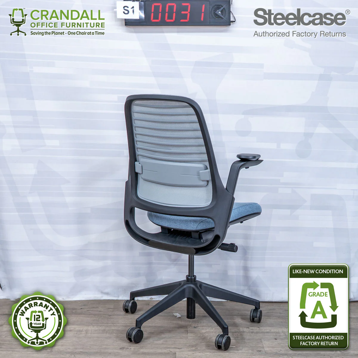 S1-0031 - Steelcase Series 1 - Grade A - Image 2