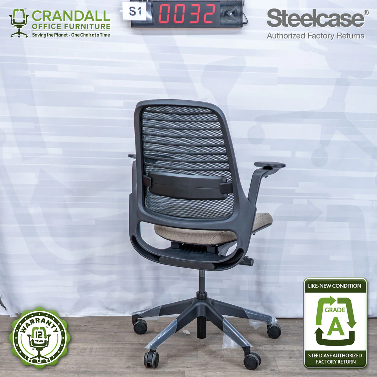 S1-0032 - Steelcase Series 1 - Grade A - Image 2