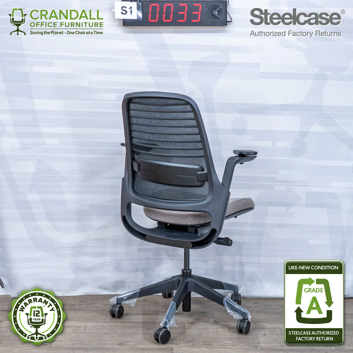 S1-0033 - Steelcase Series 1 - Grade A - Image 2