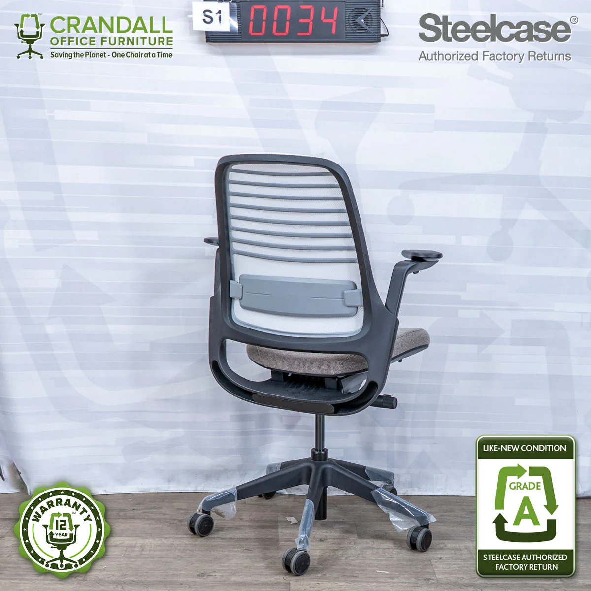 S1-0034 - Steelcase Series 1 - Grade A - Image 2