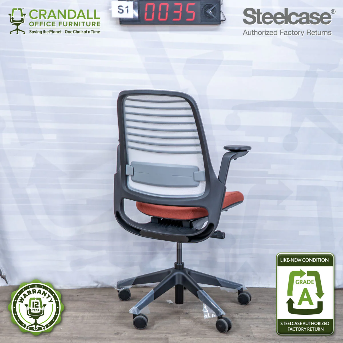 S1-0035 - Steelcase Series 1 - Grade A - Image 2