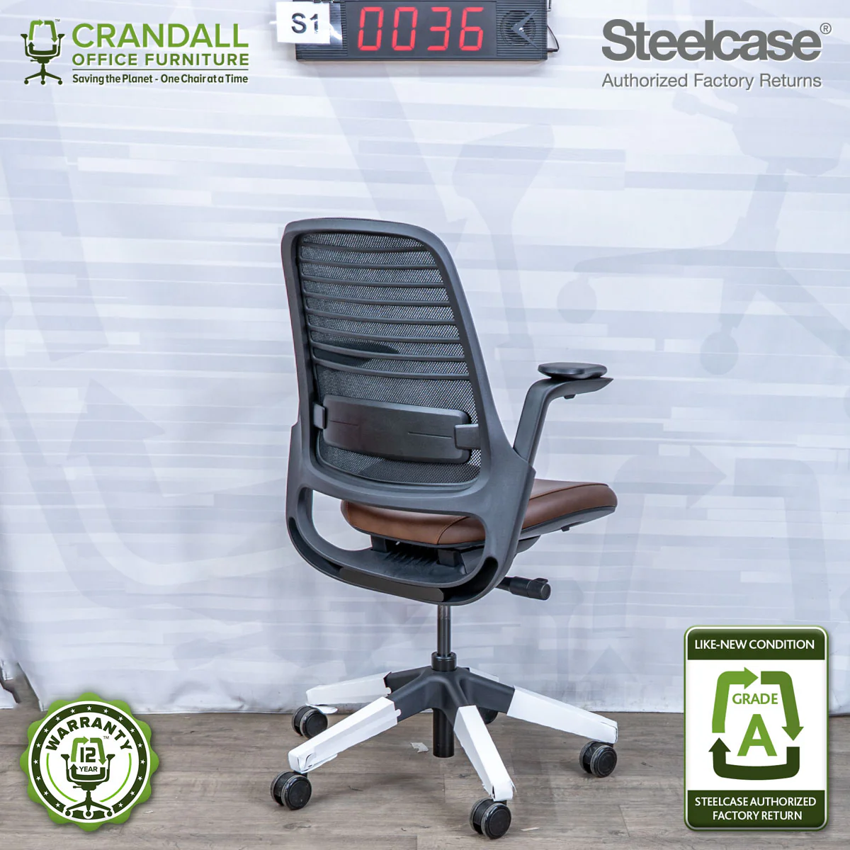 S1-0036 - Steelcase Series 1 - Grade A - Image 2