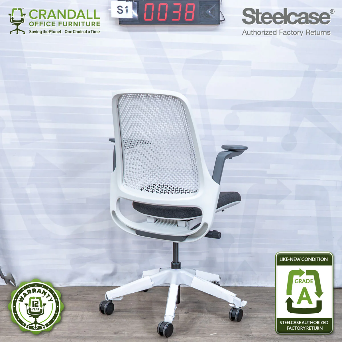 S1-0038 - Steelcase Series 1 - Grade A - Image 2