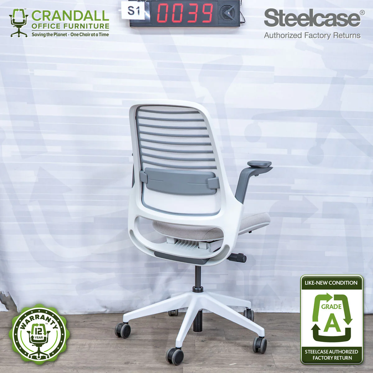 S1-0039 - Steelcase Series 1 - Grade A - Image 2
