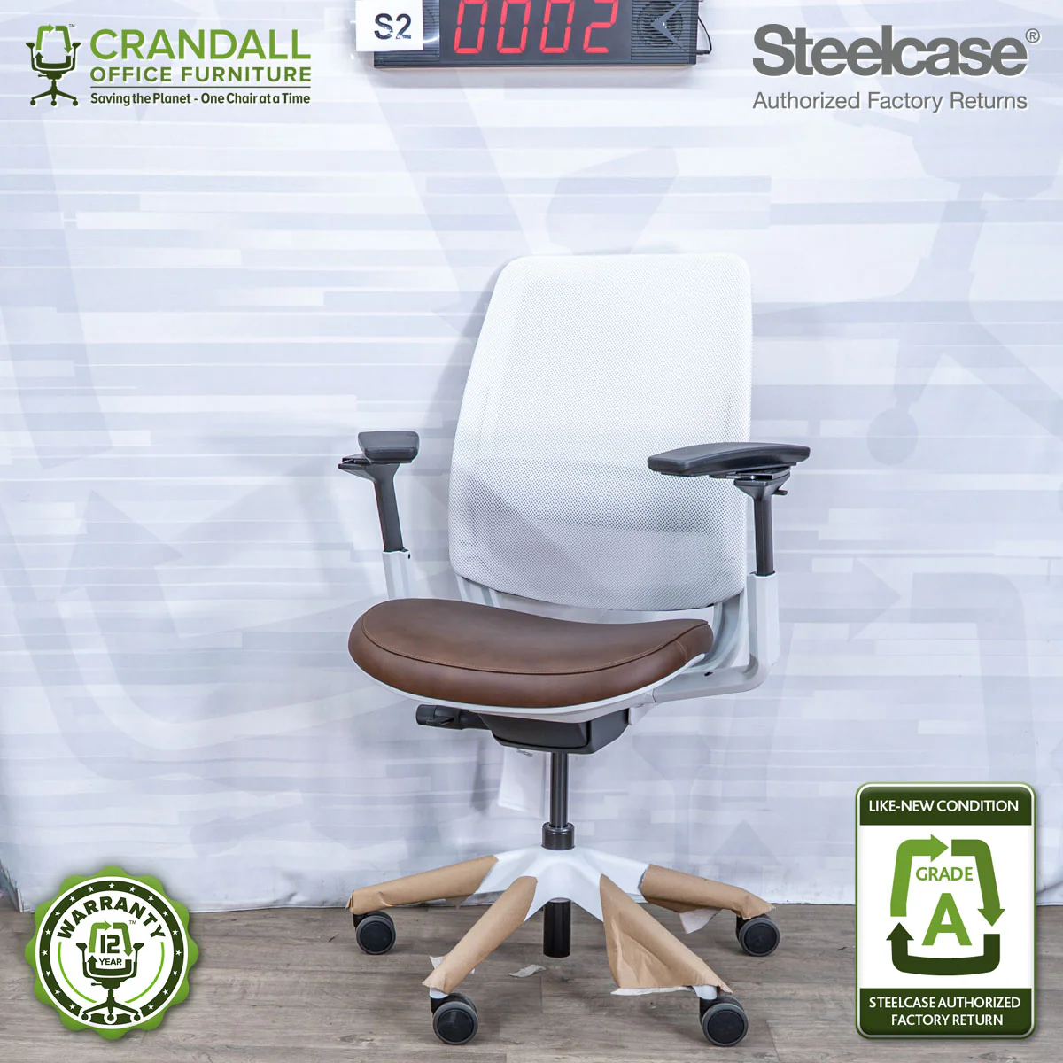 S2-0002 - Steelcase Series 2 - Grade A