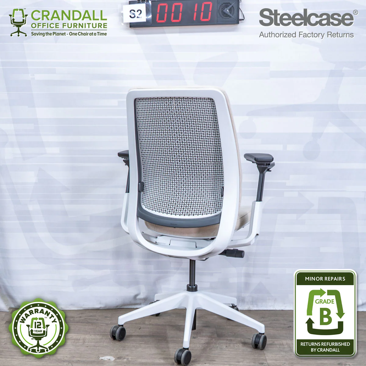 S2-0010 - Steelcase Series 2 - Grade B - Image 2