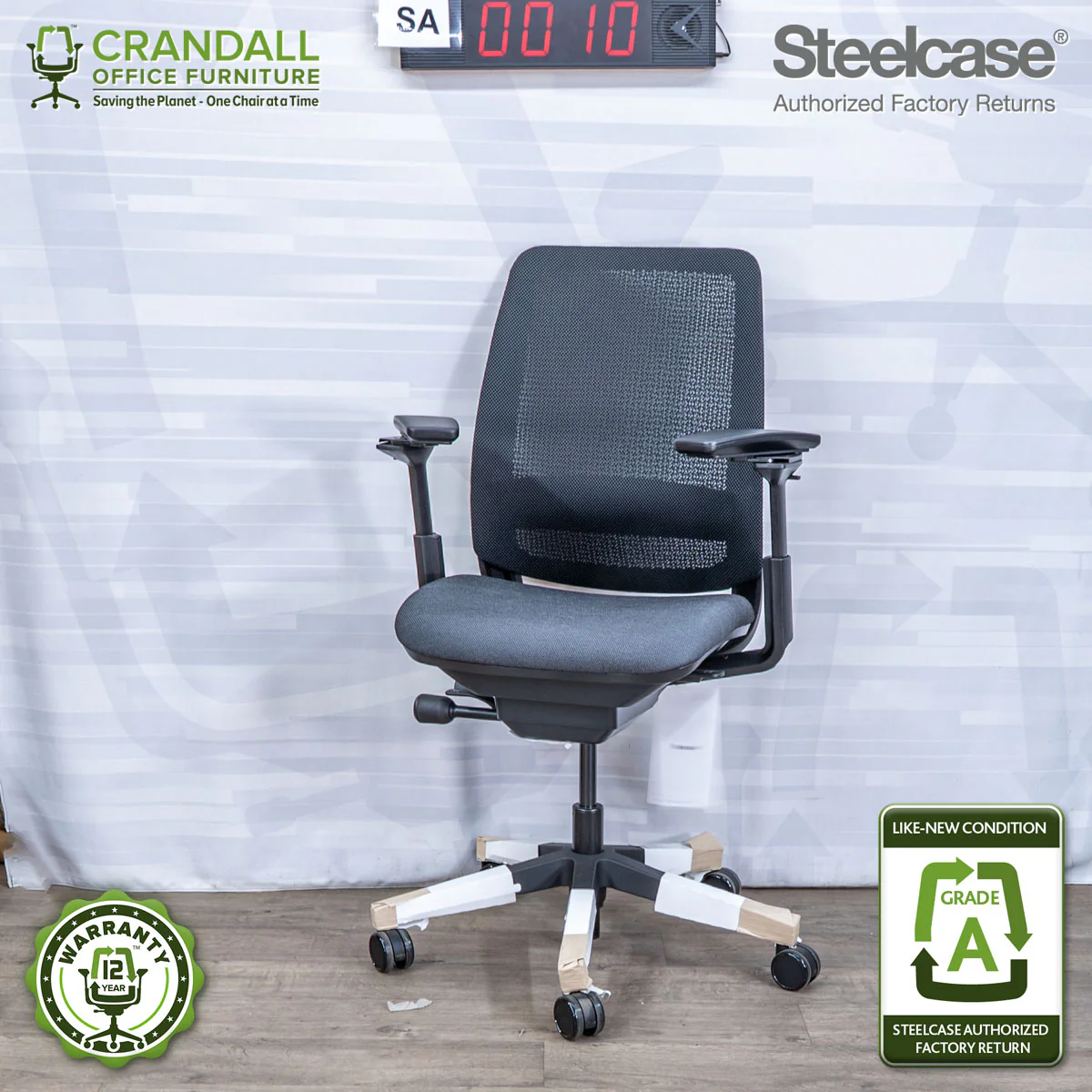SA-0010 - Steelcase Amia - Grade A
