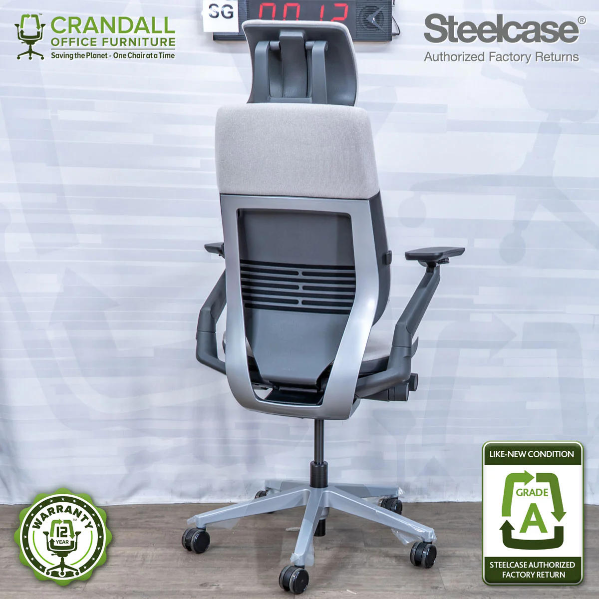 SG-0012 - Steelcase Gesture - Grade A - Image 2
