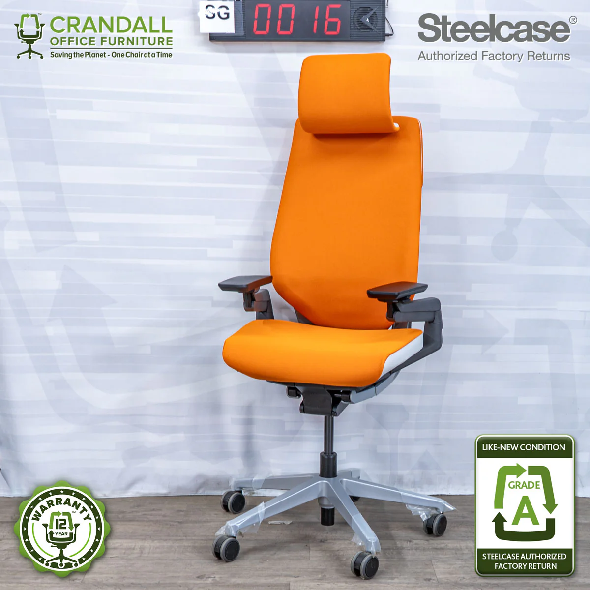 Steelcase Authorized Factory Return Gesture Chairs