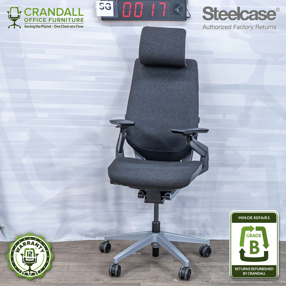 Steelcase Authorized Factory Return Chairs