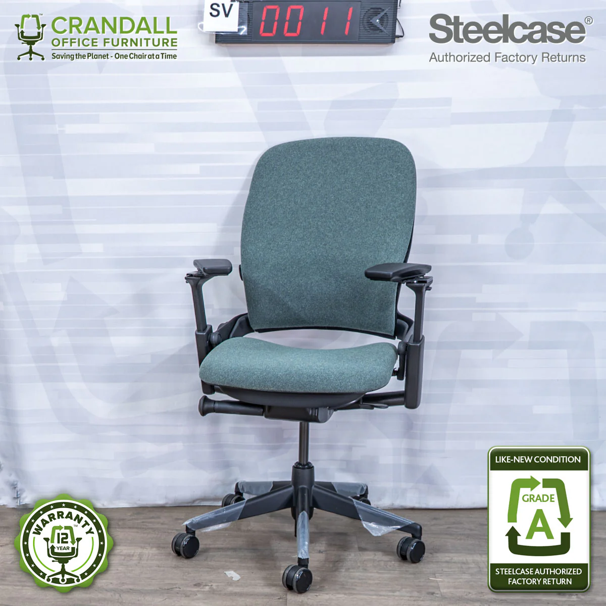 SL-0011 - Steelcase V2 Leap - Grade A