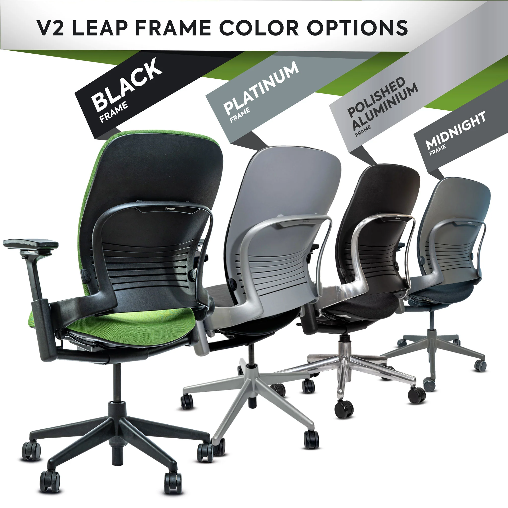 Steelcase Leap V2 Ergonomic Office Chair - Remanufactured by Crandall - Image 5
